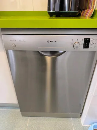 Lavadora y Lavavajillas Bosch Serie 6 Acero Inox