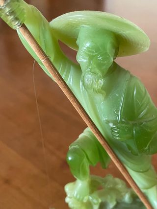 Figura Pescador Jade