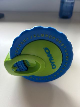 Etiquetadora Dymo Azul y Verde