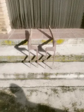 Layas de metal antiguas