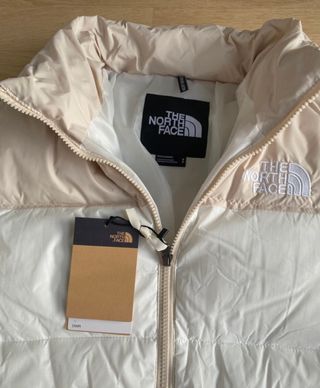 Premium Puffer Jacket in Cream White – Warm
