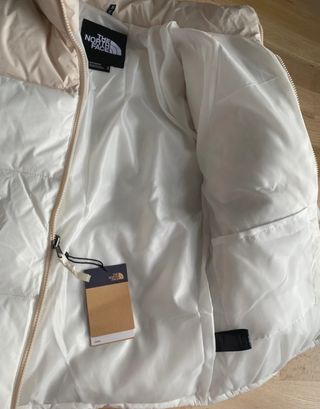 Premium Puffer Jacket in Cream White – Warm
