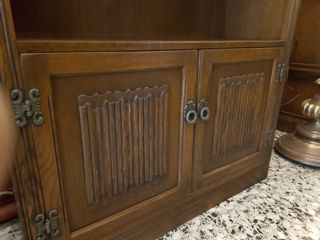 Alacena Roble Inglesa Vidrio