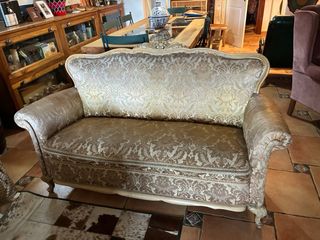 Sofá Tresillo Antiguo Estilo  Francés