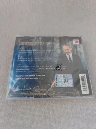 MENDELSSOHN: Sinfonías Nos. 1 - 5 [3 CDs]