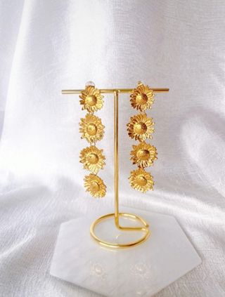 Pendientes Puala Dorados