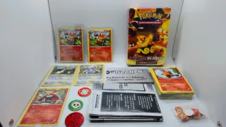 Mazo Pokémon Negro y Blanco Frenesí Rojo