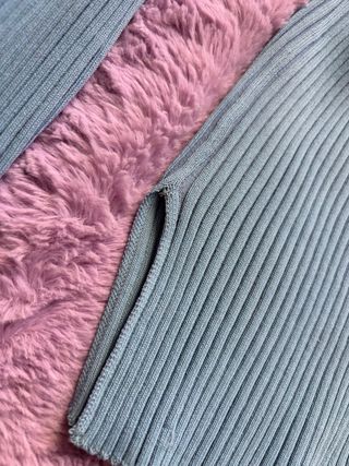 Jersey canalé pull and bear