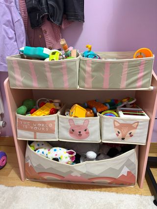 Organizador de juguetes infantil