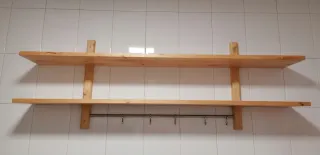 Estantería madera 21x50x140 cm