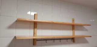 Estantería madera 21x50x140 cm