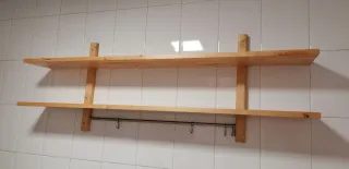 Estantería madera 21x50x140 cm