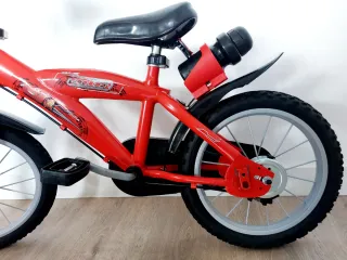 Bicicleta Infantil Disney Cars Roja