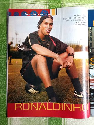 Revista Don Balon Cruyff Ronaldinho 2007