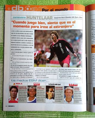 Revista Don Balon Cruyff Ronaldinho 2007