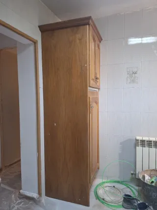 Mueble Cocina con Nevera Zanussi