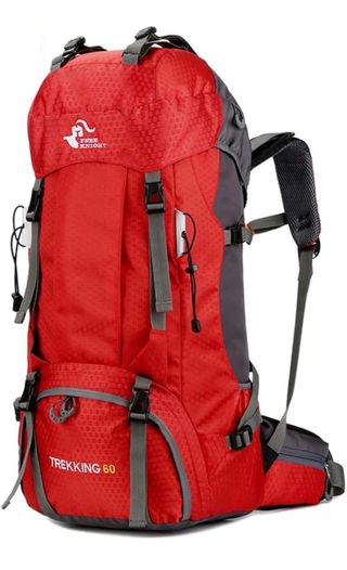Mochila Trekking 60L Impermeable.Marca Free Knight