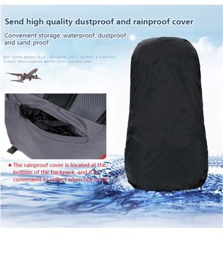 Mochila Trekking 60L Impermeable.Marca Free Knight