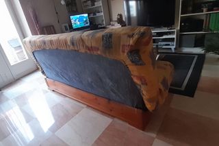 Sofá Cama Tela Multicolor