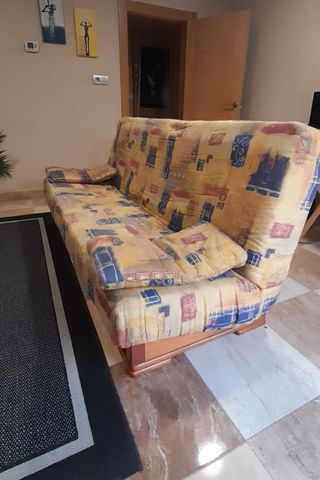 Sofá Cama Tela Multicolor