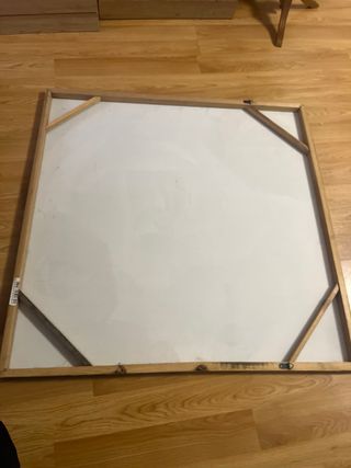 Cuadro 100x100 Rosas burdeos