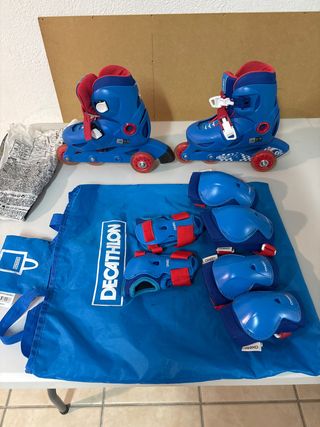 Patines niño Talla 28-30 + Protecciones