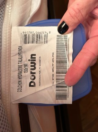 Cama articulada Darwin 150x190 + Colchón