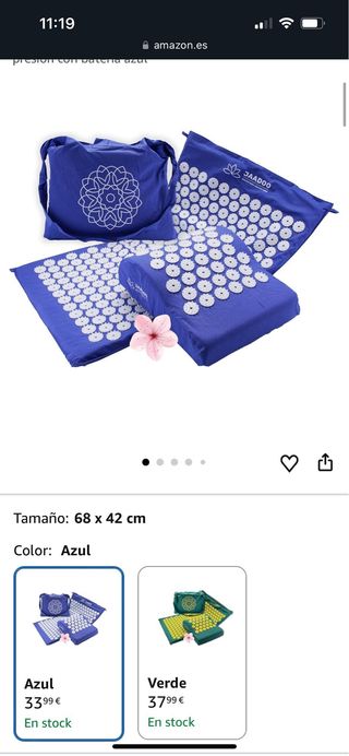 Set Acupresión Jadoo Azul