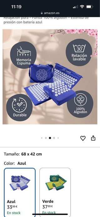 Set Acupresión Jadoo Azul