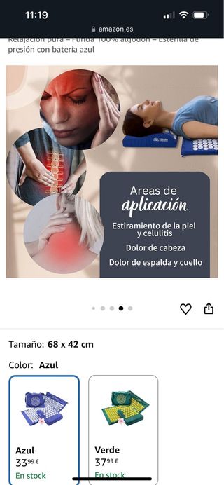 Set Acupresión Jadoo Azul