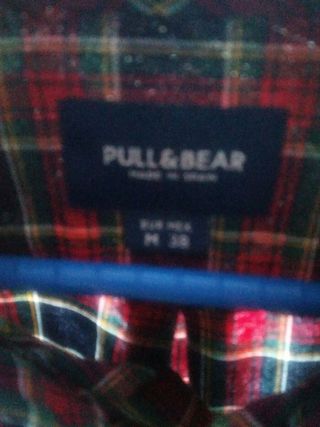 Camisa cuadros Pull and Bear