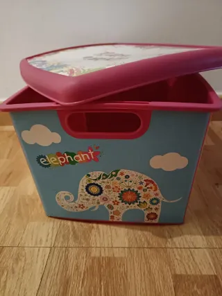 Caja Almacenaje Infantil Diseño Animales