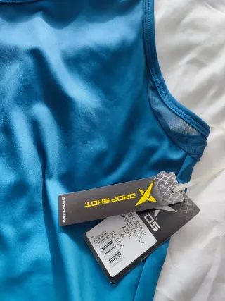 Conjunto Padel Camiseta y Falda-Pantalón Azul