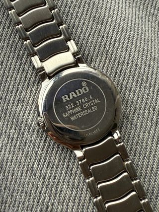 Reloj Rado Florence Vintage Mujer Plata/Blanco