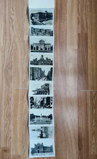 Bloc Postal Madrid Antiguo años 20.