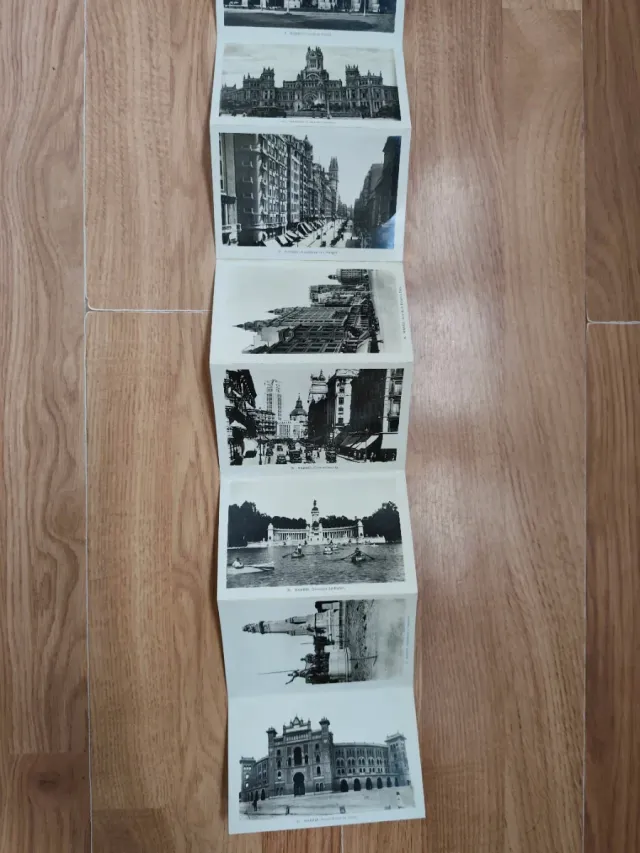 Bloc Postal Madrid Antiguo años 20.