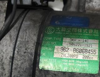 Ssangyong 28562 compresor aire acondicionado musso