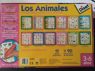 Juego Los Animales Diset 3-6 años