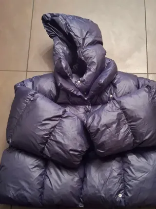 Piumino donna grigio taglia S