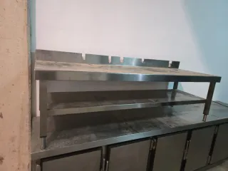 Estantería Inox Sobre Encimera