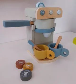 Cafetera de cápsulas Juguete de Madera