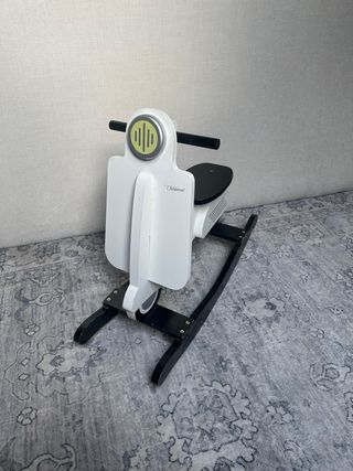 Balancín Moto Infantil Blanco