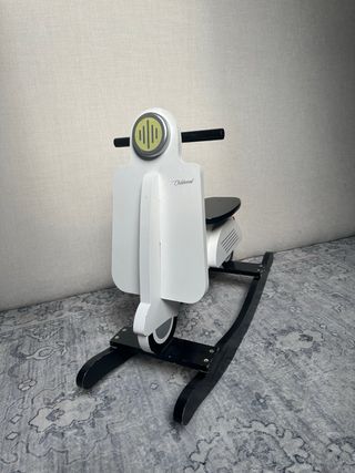 Balancín Moto Infantil Blanco