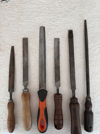 Limas de metal varias