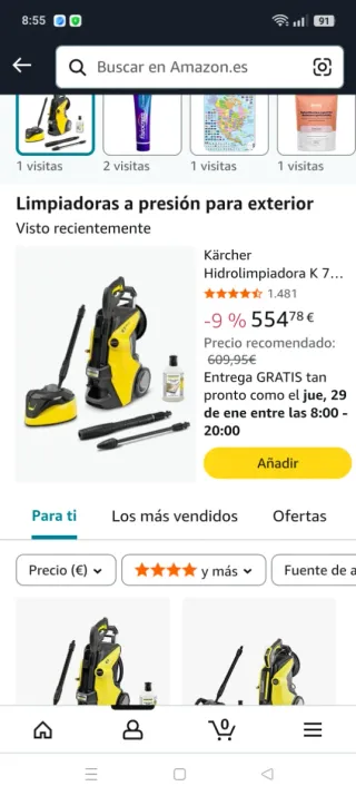 Hidrolimpiadora Karcher K7 Premium