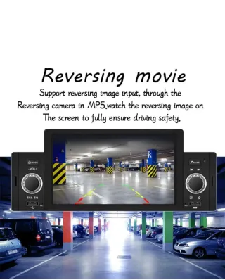 Radio Coche Pantalla Bluetooth Mirror Link 5.1