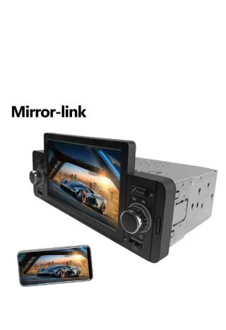 Radio Coche Pantalla Bluetooth Mirror Link 5.1