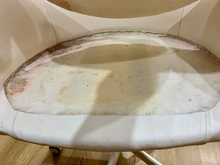 Silla Skruvsta Ikea Blanca Piel Sintética