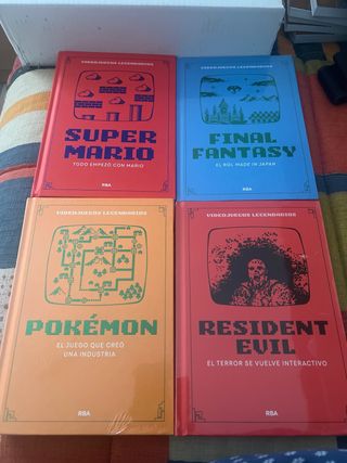 Libros Videojuegos Legendarios RBA