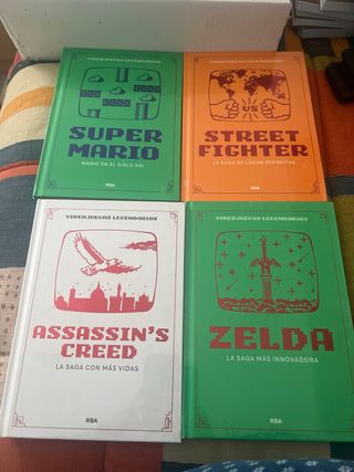 Libros Videojuegos Legendarios RBA